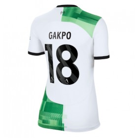 Liverpool Cody Gakpo #18 Auswärtstrikot 2023-24 Kurzarm